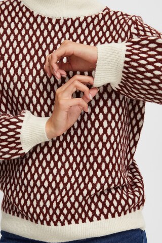 Pull-over 'Kamara' ICHI en beige