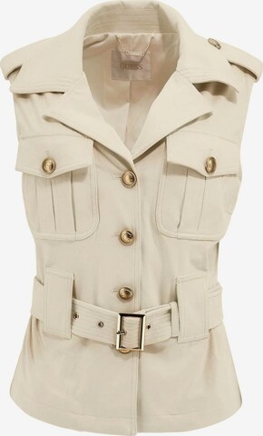 GUESS Vest in Beige: front