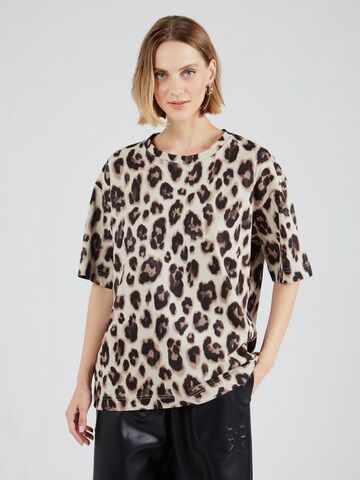 Lindex T-Shirt in Beige: Vorderseite