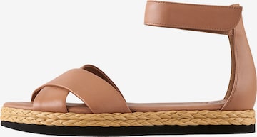 Högl Sandals 'Sophia' in Brown: front