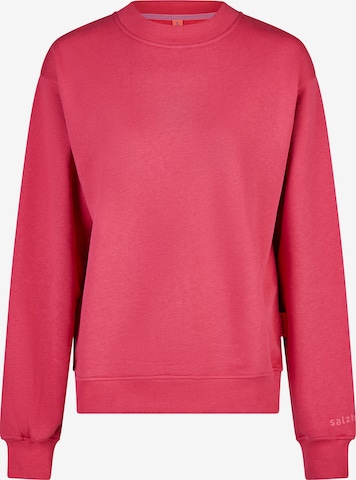 Sweat-shirt 'Vebiestern' salzhaut en rose : devant