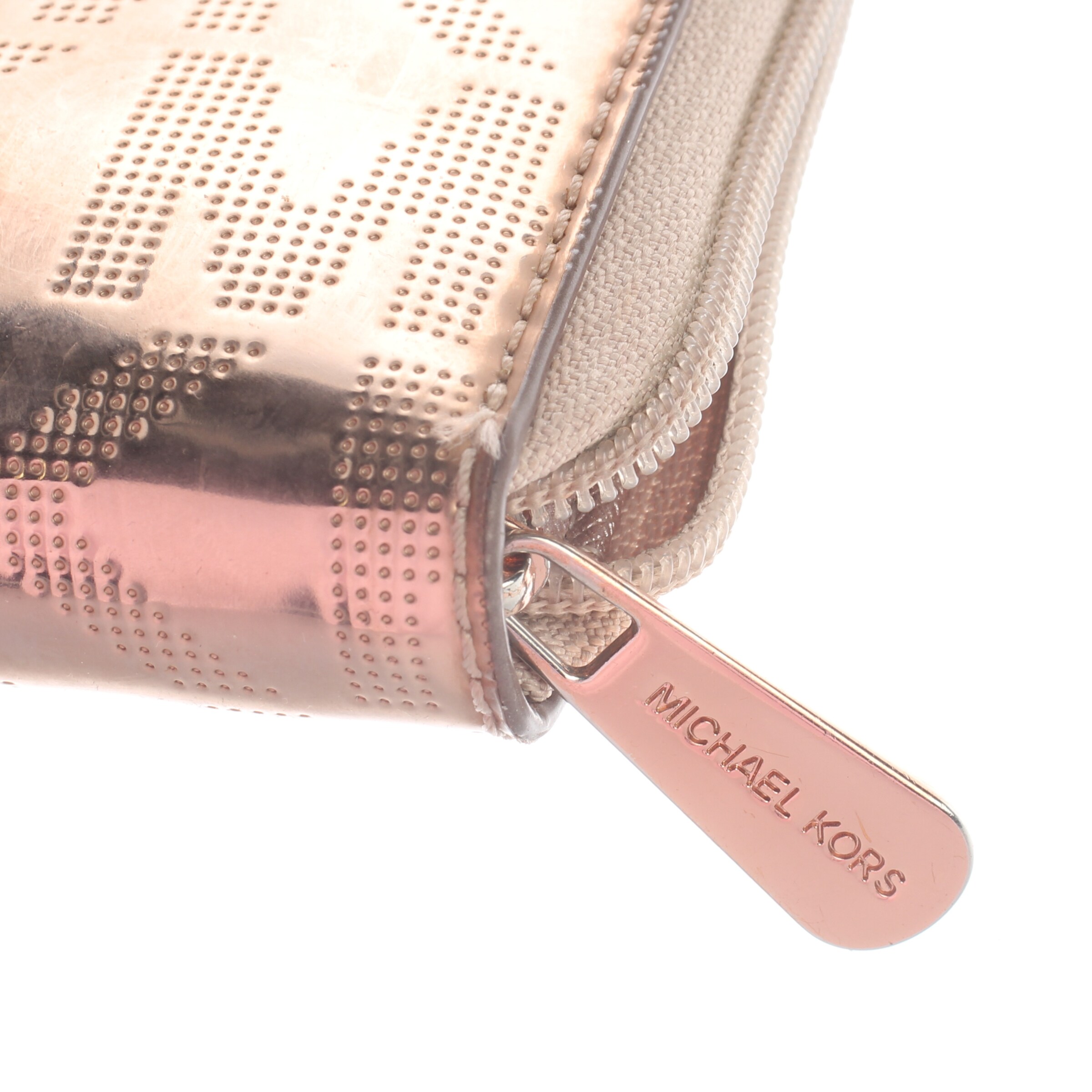 Michael Kors Small Leather Goods in One size in Silver