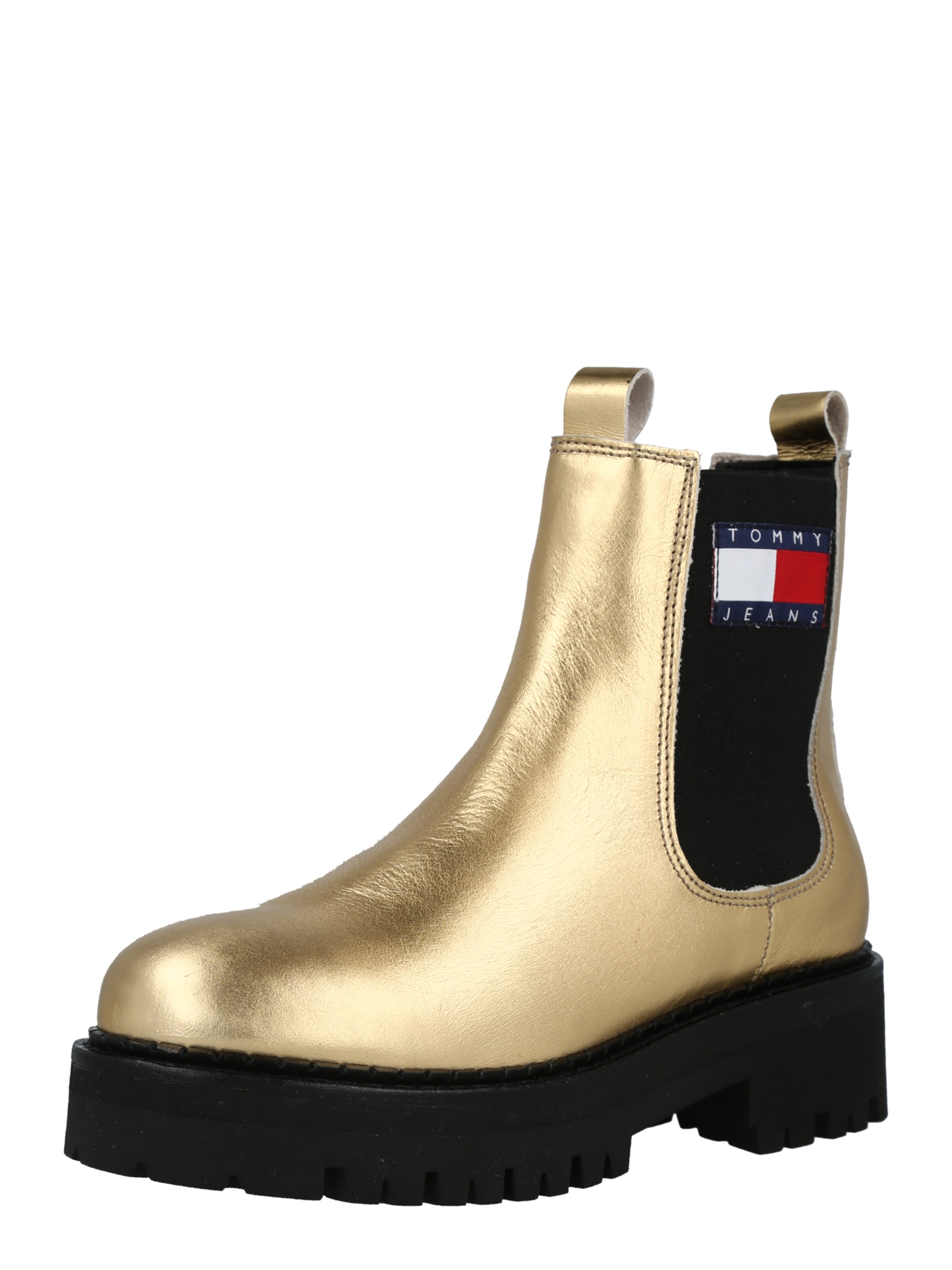 Frauen Stiefeletten Tommy Jeans Chelsea Boots in Gold - VE70255 Frauen Stiefeletten Tommy Jeans Chelsea Boots in Gold - VE70255