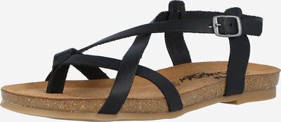 COSMOS COMFORT T-bar sandals in Black, Item view