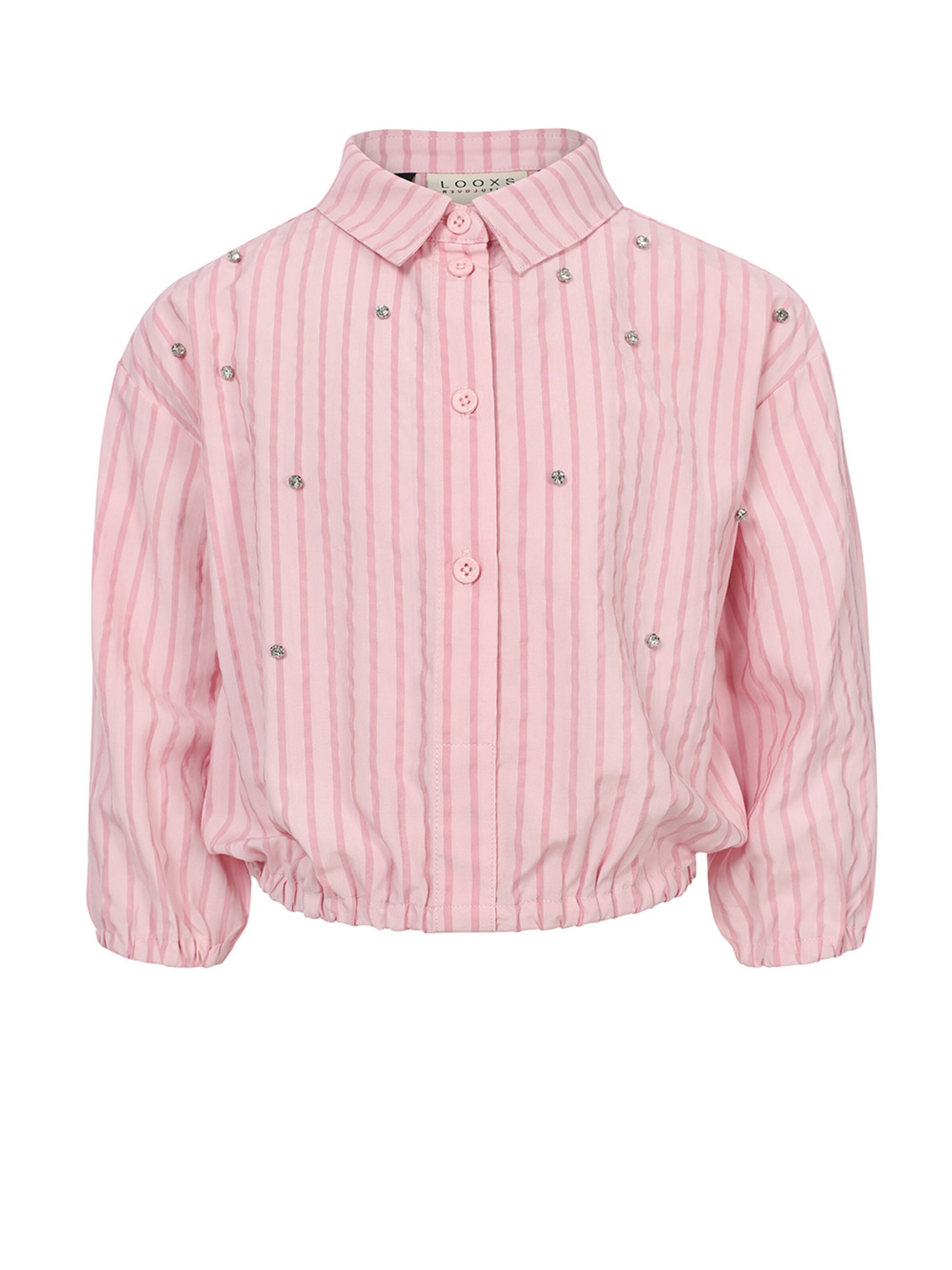 Chemisier Looxs Revolution en rose : devant