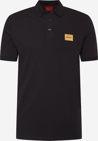 HUGO - Camiseta 'Dereso' en negro: frente