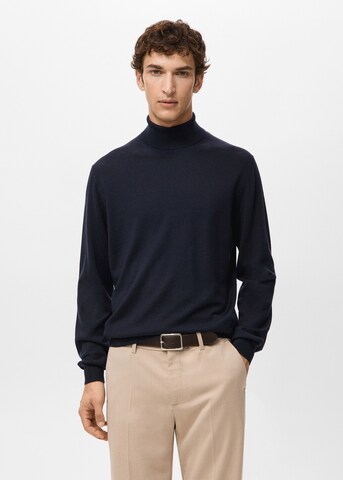 MANGO MAN Sweater 'Willyt' in Blue: front