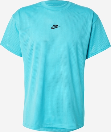 mėlyna Nike Sportswear Marškinėliai: priekis
