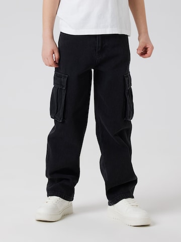 NAME IT Regular Jeans 'NKMRYAN' i svart: framsida