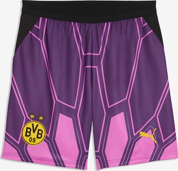 PUMA Sportbroek 'Borussia Dortmund 26/27' in Lila: voorkant
