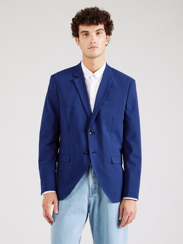 JACK & JONES Slim fit Blazer 'BUSHWICK HARRY' in Blue: front