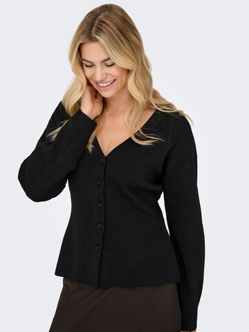 JDY Gebreid vest 'JDYPrime' in Zwart