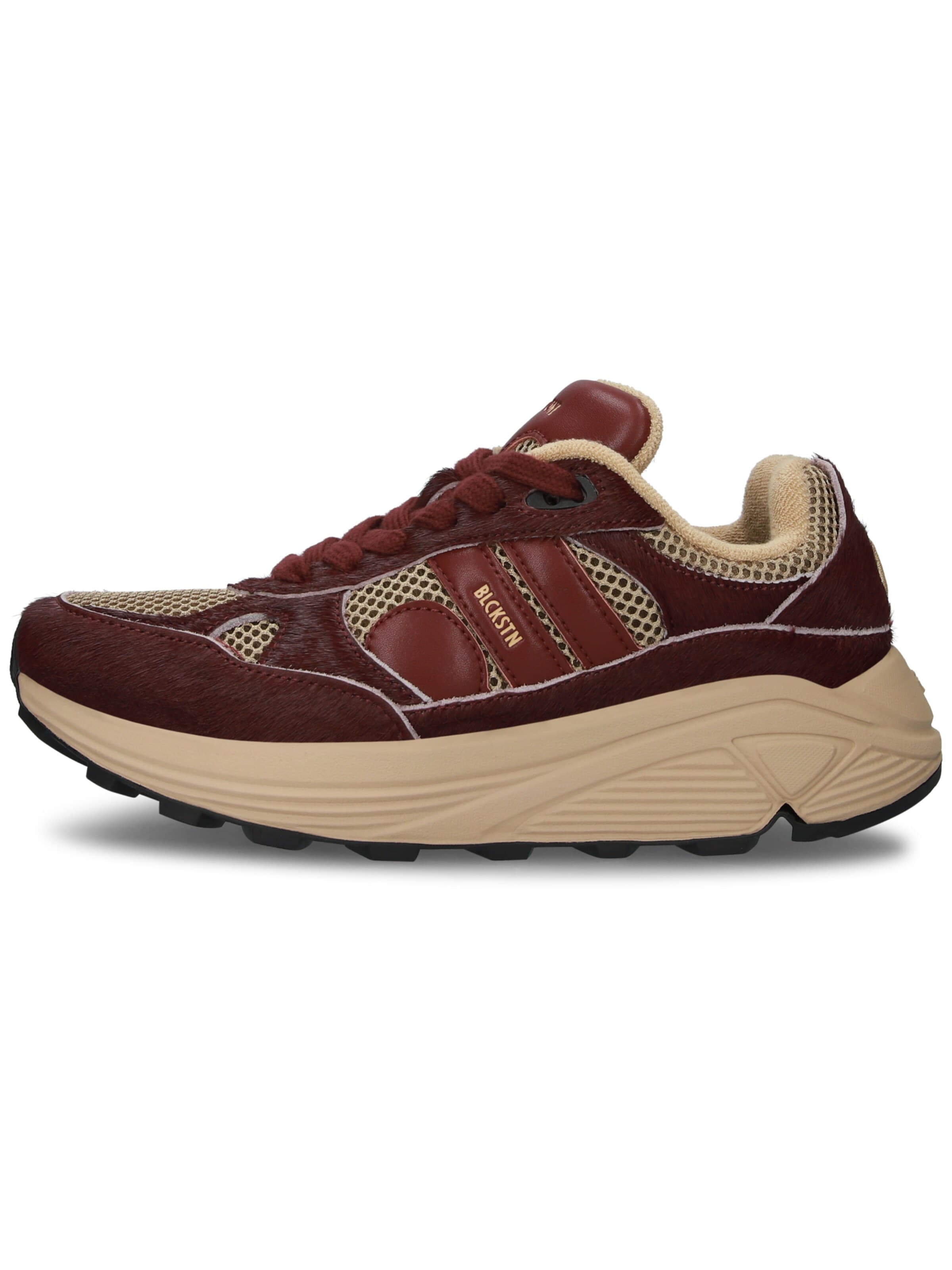 Sneaker bassa 'V-RILEY' di BLACKSTONE in rosso: frontale