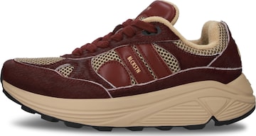 Sneaker bassa 'V-RILEY' di BLACKSTONE in rosso: frontale