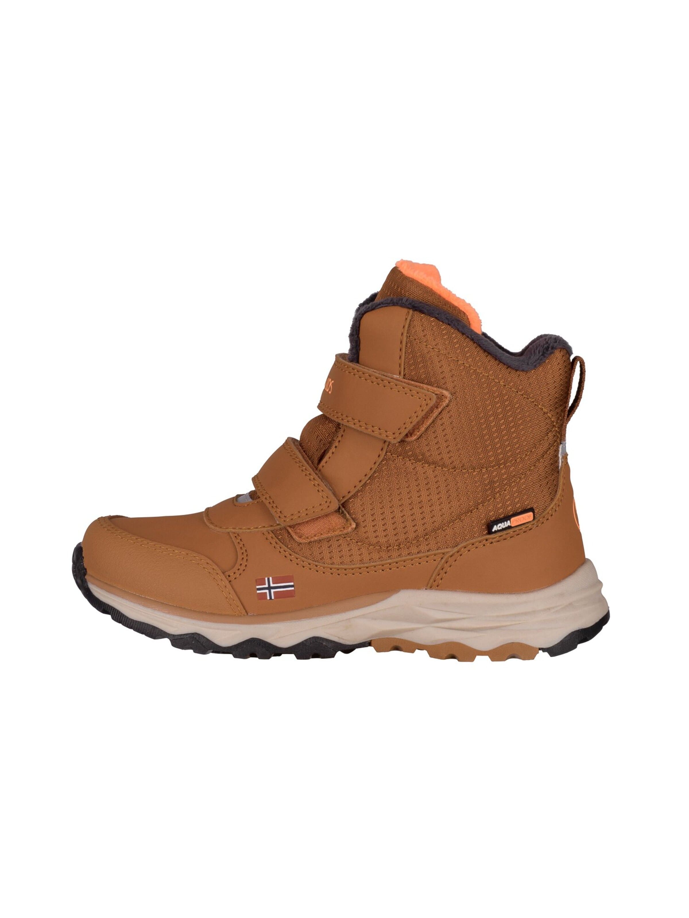 TROLLKIDS Snow Boots in Brown: front