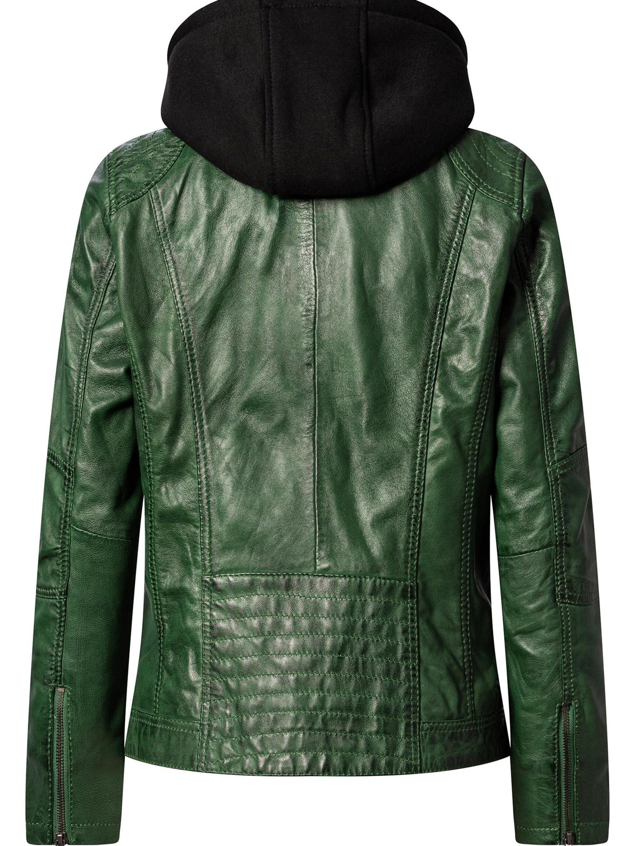 CBL Between-Season Jacket 'Lederjacke' in Green