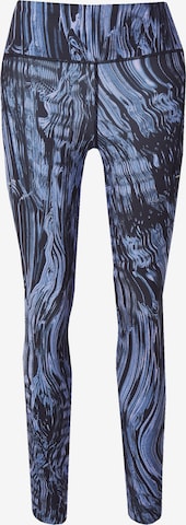 NIKE Skinny Urheiluhousut 'SWIFT' värissä sininen: etupuoli