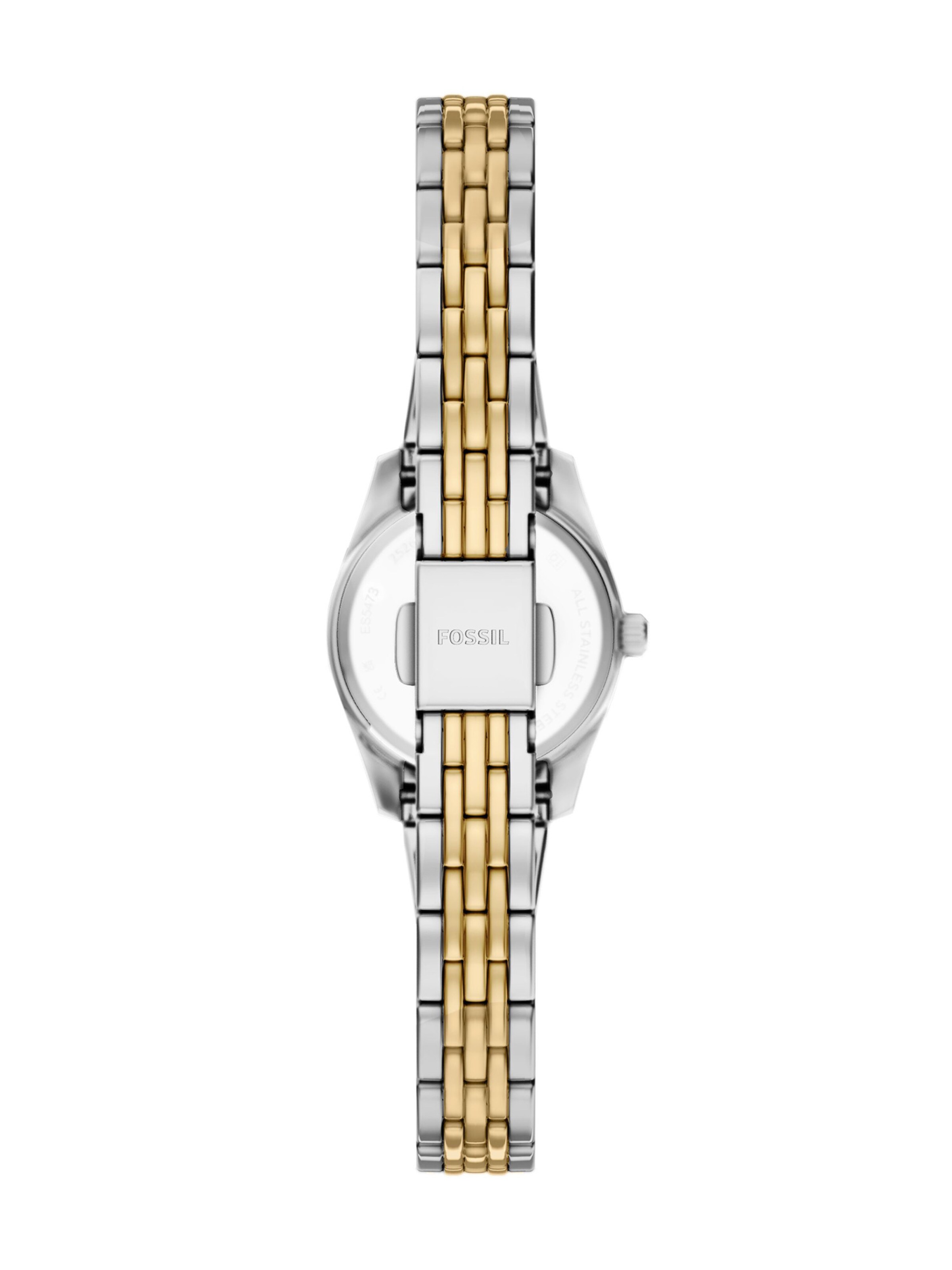 Montre à affichage analogique 'Scarlette' FOSSIL en argent
