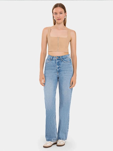 Hiccup - Top em bege