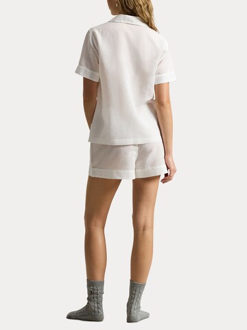 Pyjama ' Summer Linen ' Polo Ralph Lauren en blanc