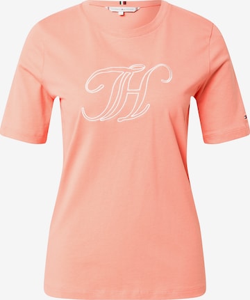 TOMMY HILFIGER T-shirt i orange: framsida