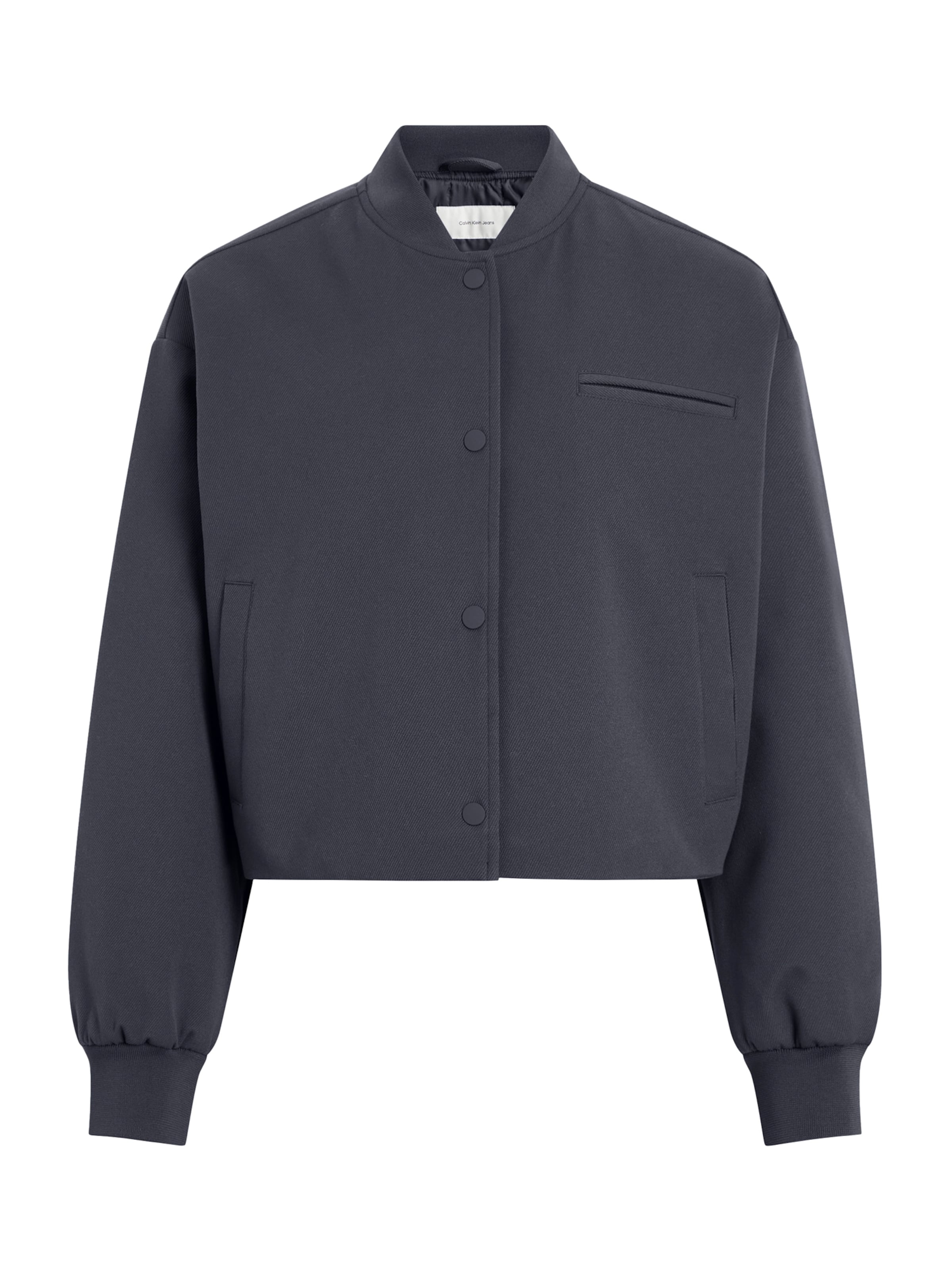 Calvin Klein Jeans Kevad-sügisjope, värv sinine: eest vaates