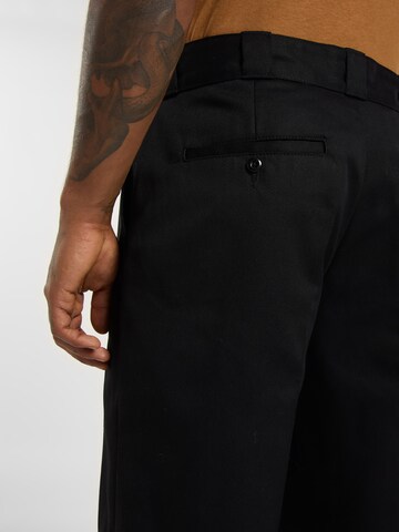 DICKIES Loosefit Παντελόνι με τσάκιση σε μαύρο
