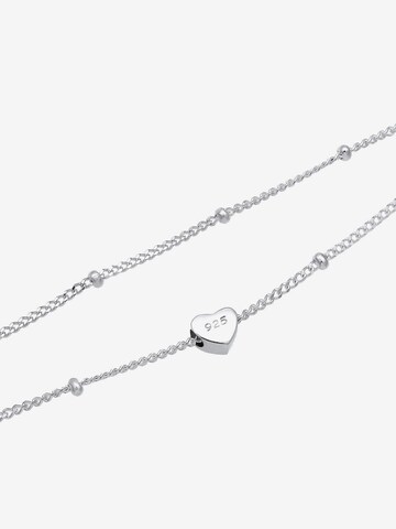 ELLI Choker 'Herz' in Silber