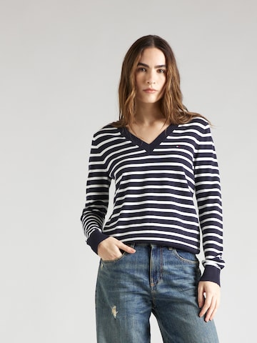 Pull-over TOMMY HILFIGER en noir : devant