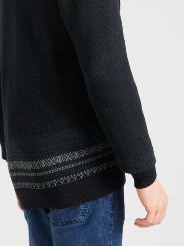 Lindbergh Knit Cardigan in Black