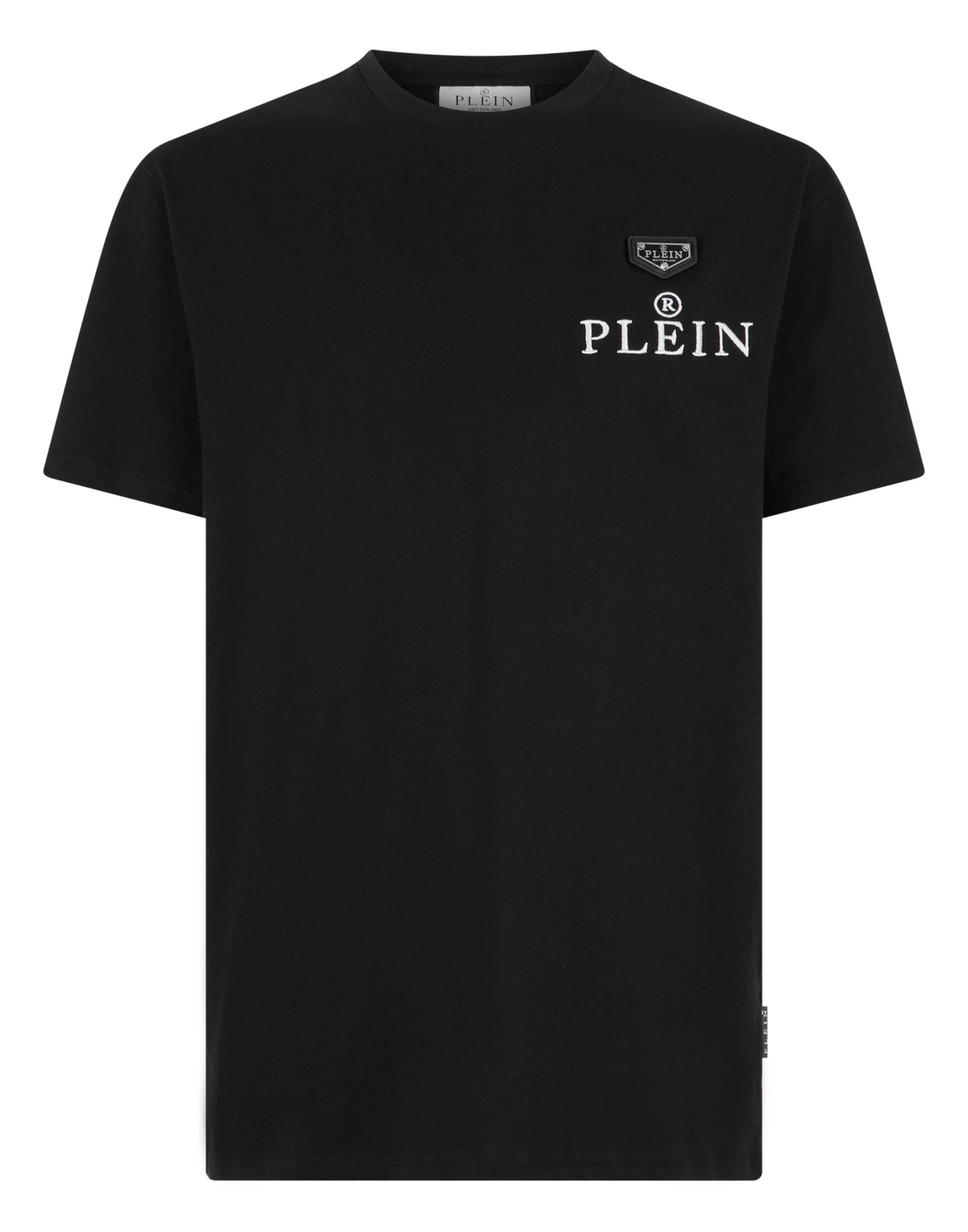 Philipp Plein - Camiseta en negro: frente