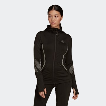 juoda ADIDAS BY STELLA MCCARTNEY Sportinė striukė: priekis