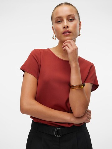 VERO MODA T-Shirt 'VMBELLA' in Rot