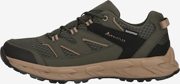 Whistler Low shoe in Green: front