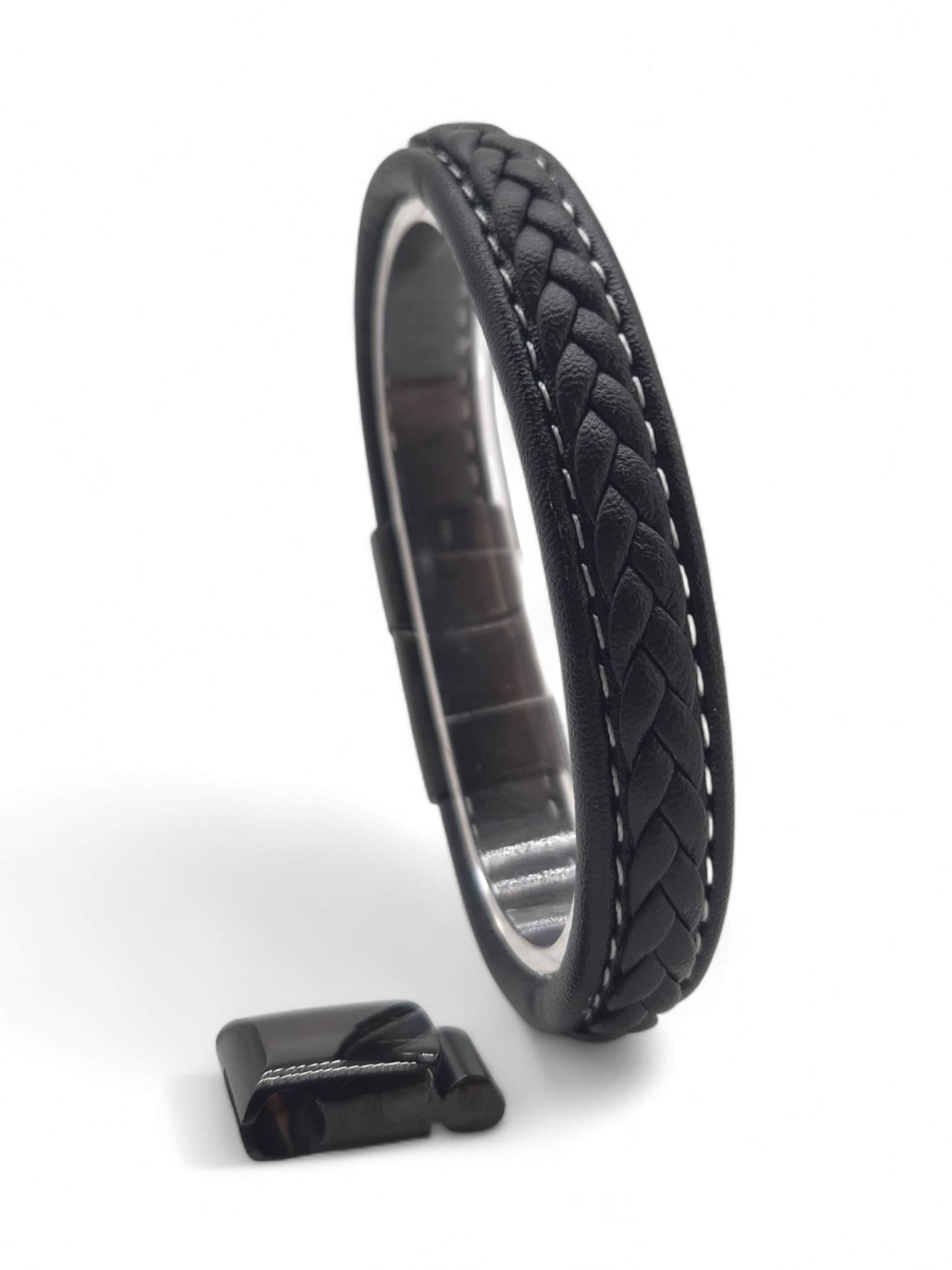 NAHLE Armband‌‌‌‌‌‌ in Schwarz: Vorderseite