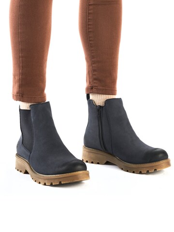 Rieker Stiefelette in Blau