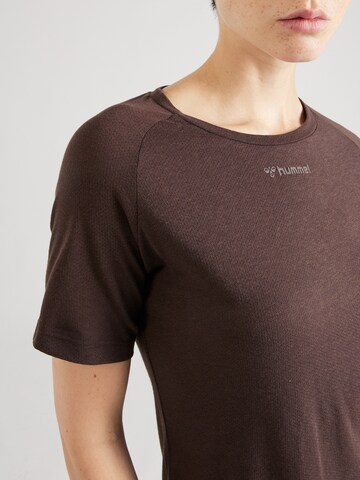 T-shirt fonctionnel 'Vanja' Hummel en marron