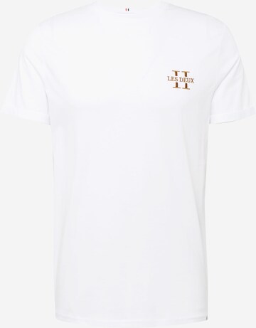 Les Deux Shirt in White: front