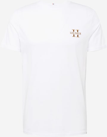 Les Deux Shirt in White: front