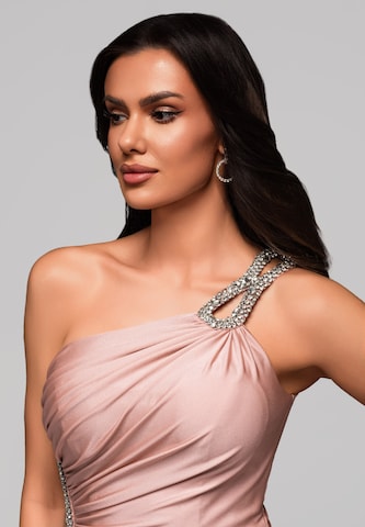 Ombre Avondjurk in Roze