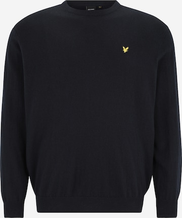 Pull-over Lyle & Scott Big&Tall en bleu : devant