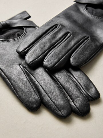 Next Rękawiczki pięciopalczaste w kolorze czarny