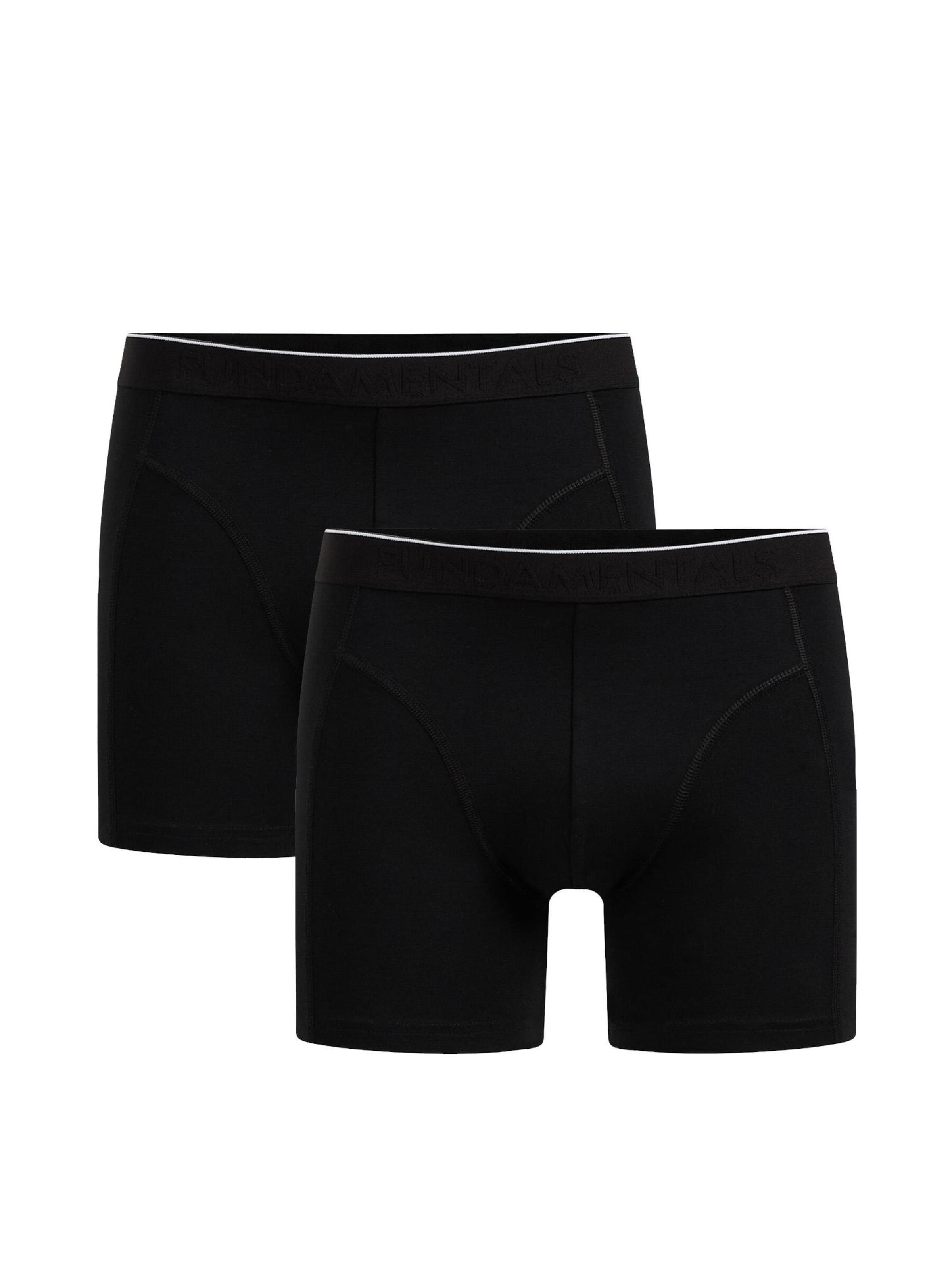 WE Fashion Boxer shorts in Black: front