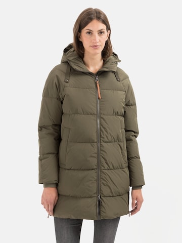 CAMEL ACTIVE Winter Coat in Green: front