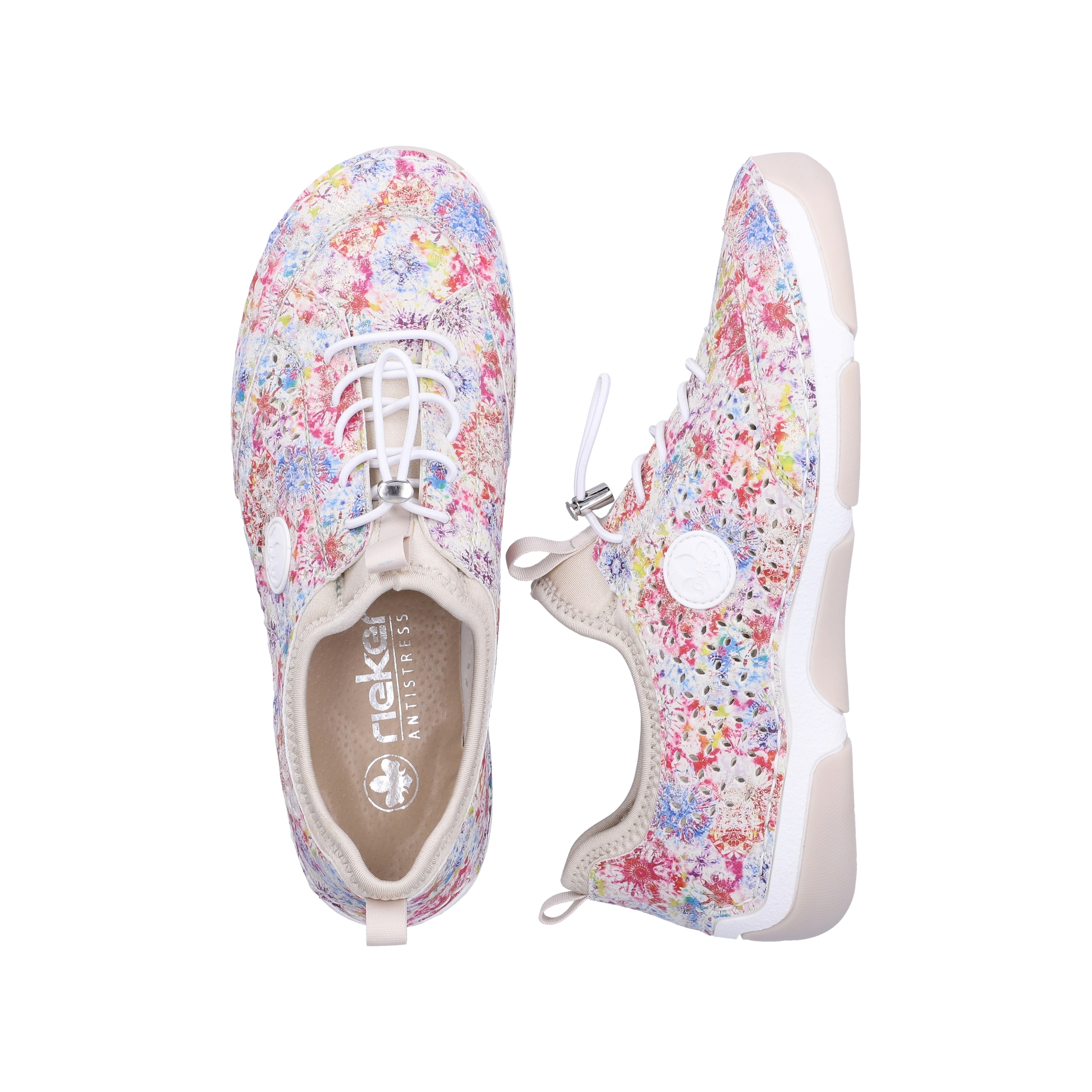 Rieker Instappers '55967' in Gemengde kleuren