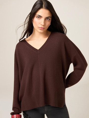 Pull-over oltre en marron