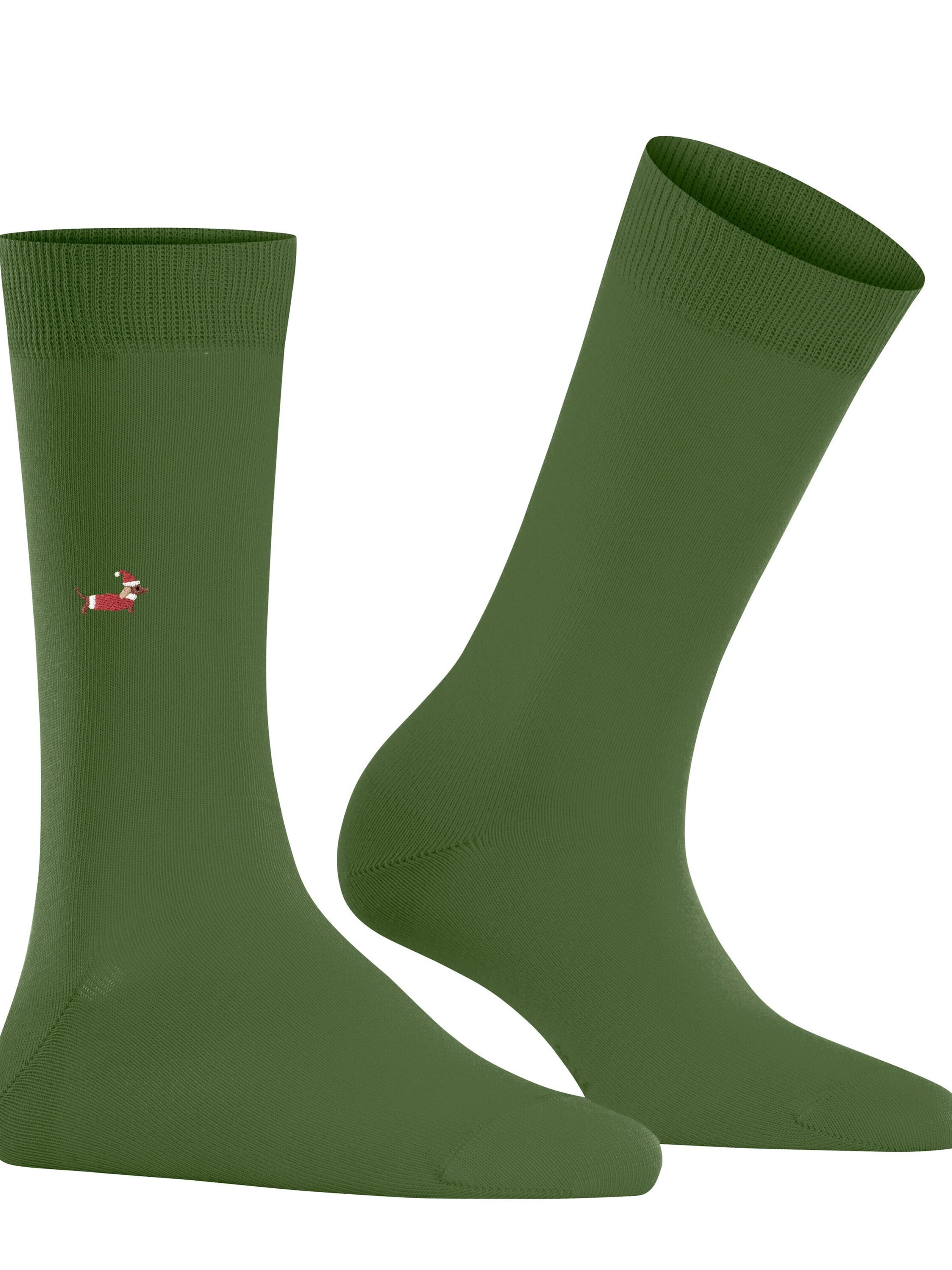 BURLINGTON Socks 'Brit Style' in Green: front
