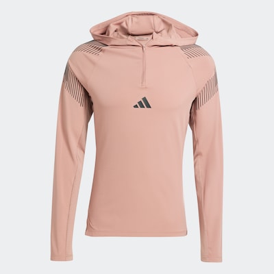 ADIDAS PERFORMANCE Athletic Sweatshirt in Pastel red / Black, Item view