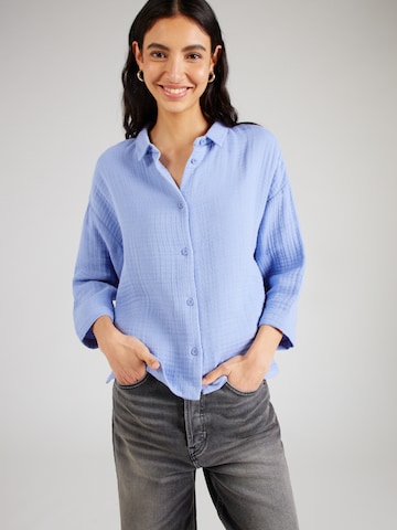 mazine Blouse 'Talima' in Blue: front