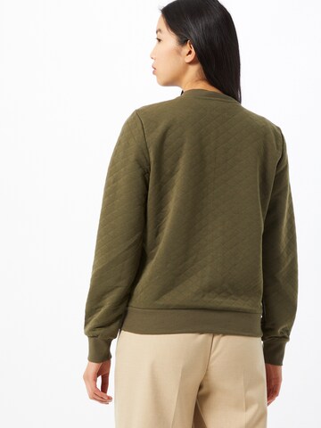 ONLY Zip-Up Hoodie 'Joyce' in Green